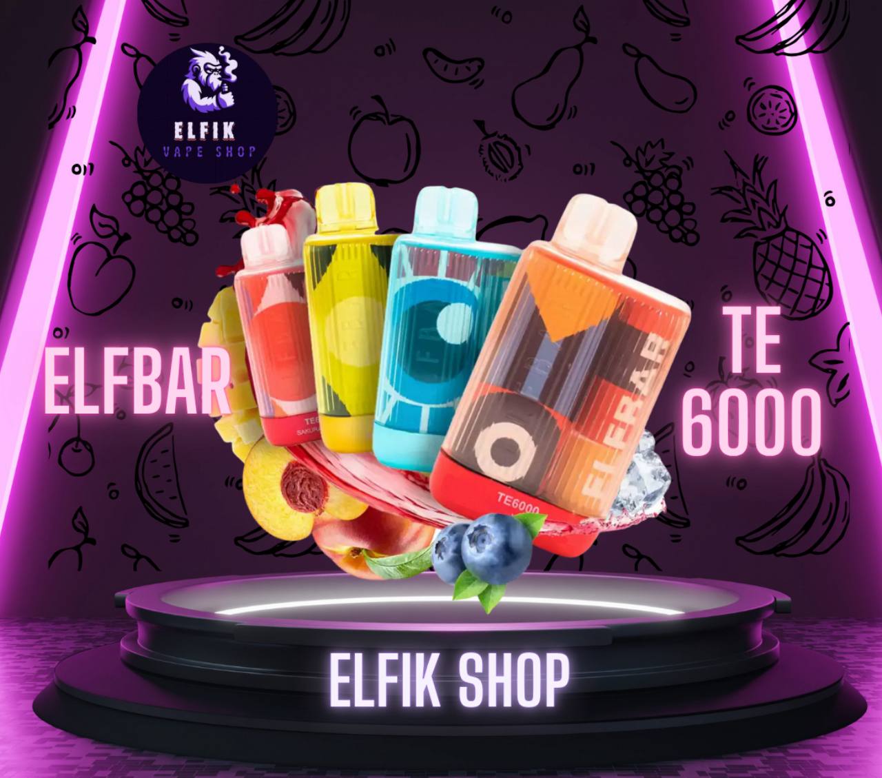 ELF BAR Combo 25000 - Watermelon Strawberry
